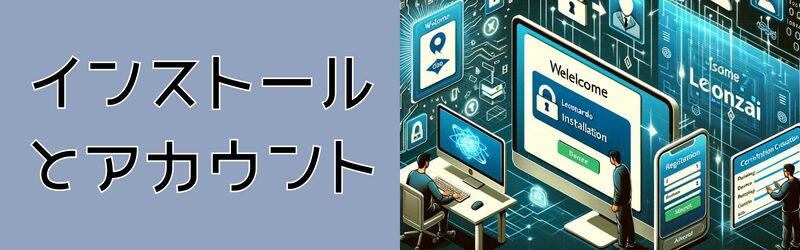 インストールとアカウント